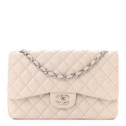 Chanel Caviar Quilted Jumbo Double Flap Ivory 1 of 11