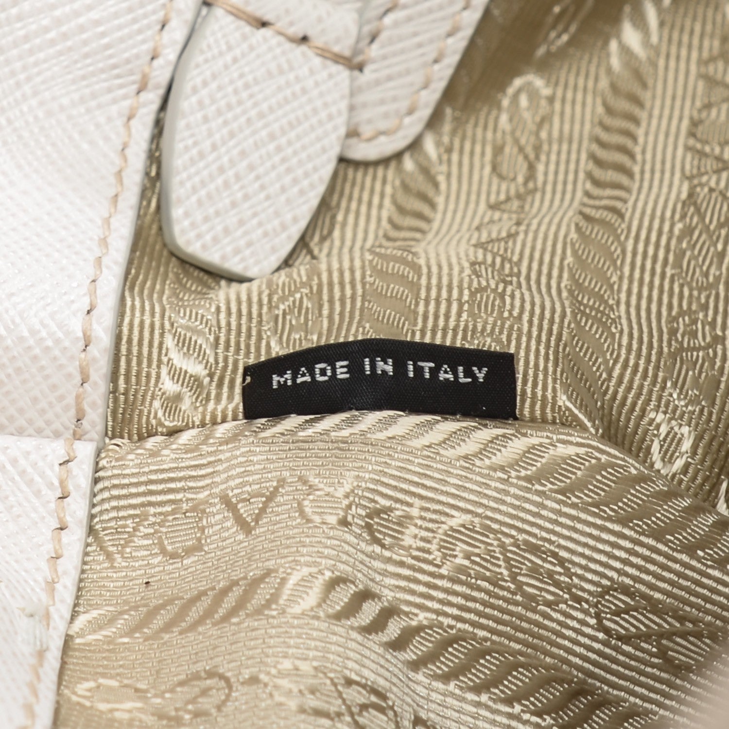 Prada Saffiano Medium Galleria Double Zip Tote Talco 16 of 17