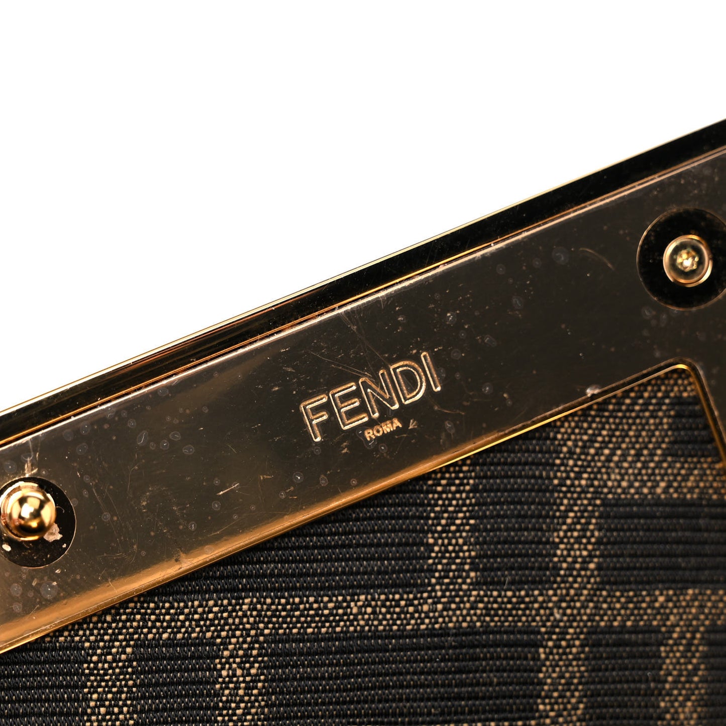 Shiny Nappa Small Fendi First Poudre