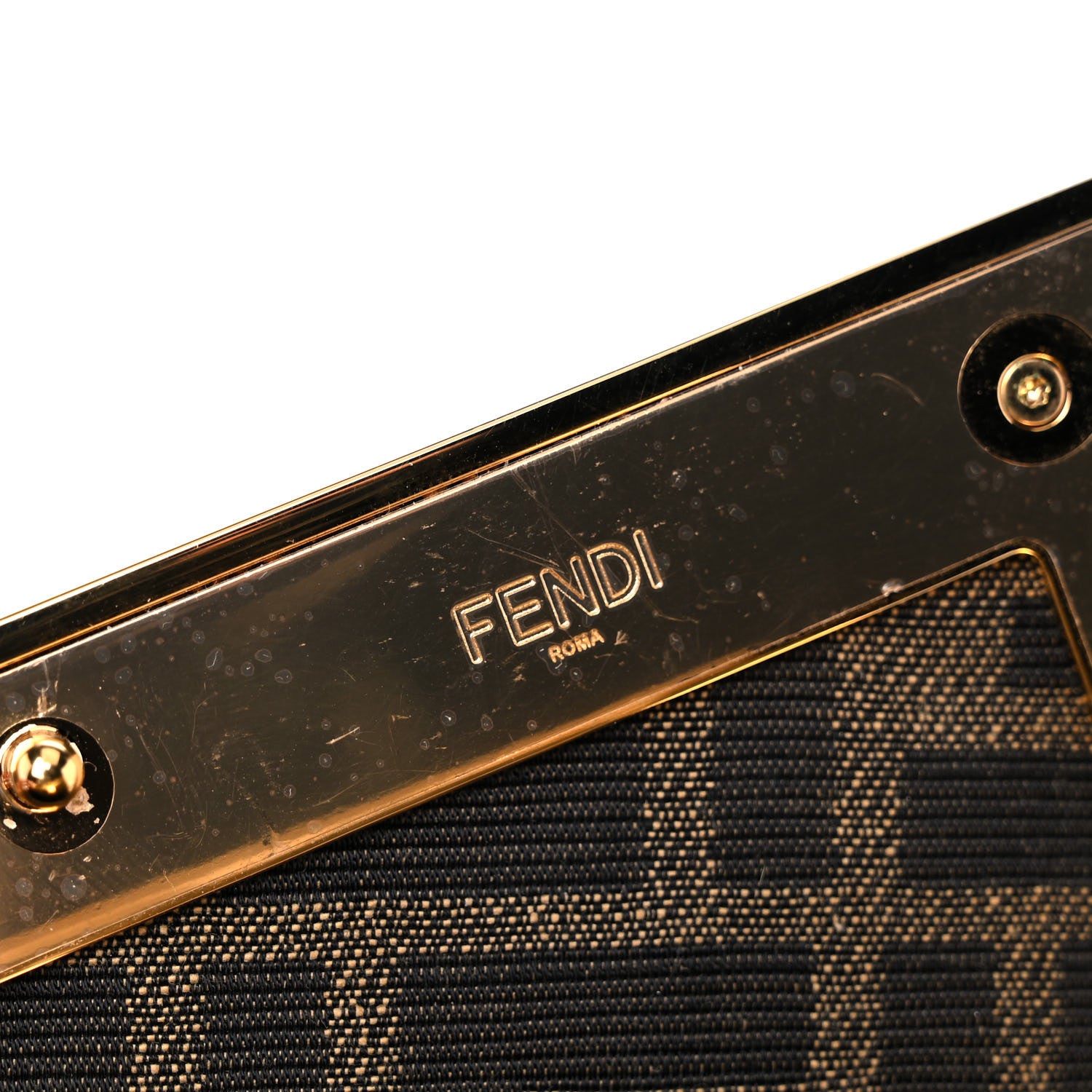 Fendi Shiny Nappa Small Fendi First Poudre 10 of 14