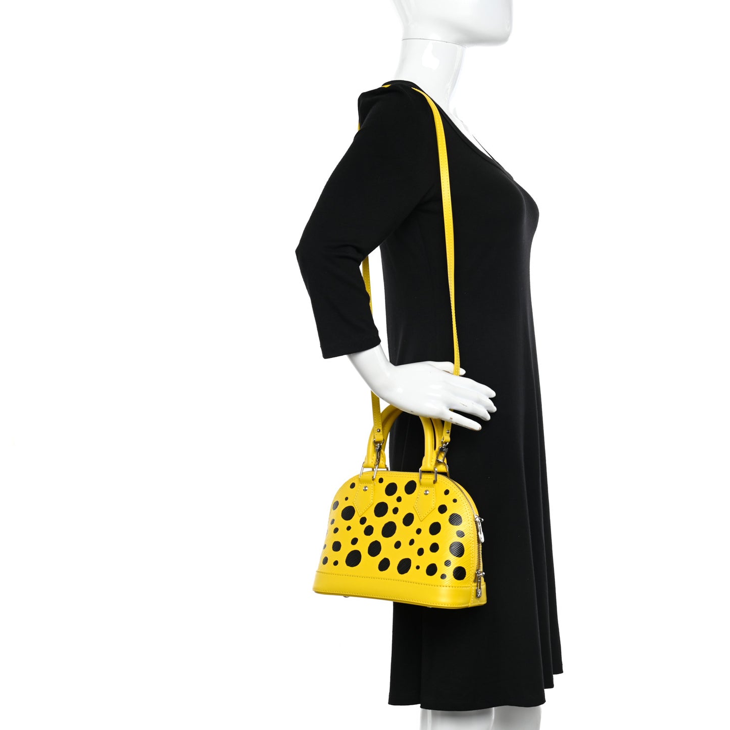 LV X YK Epi Alma BB Yellow Black