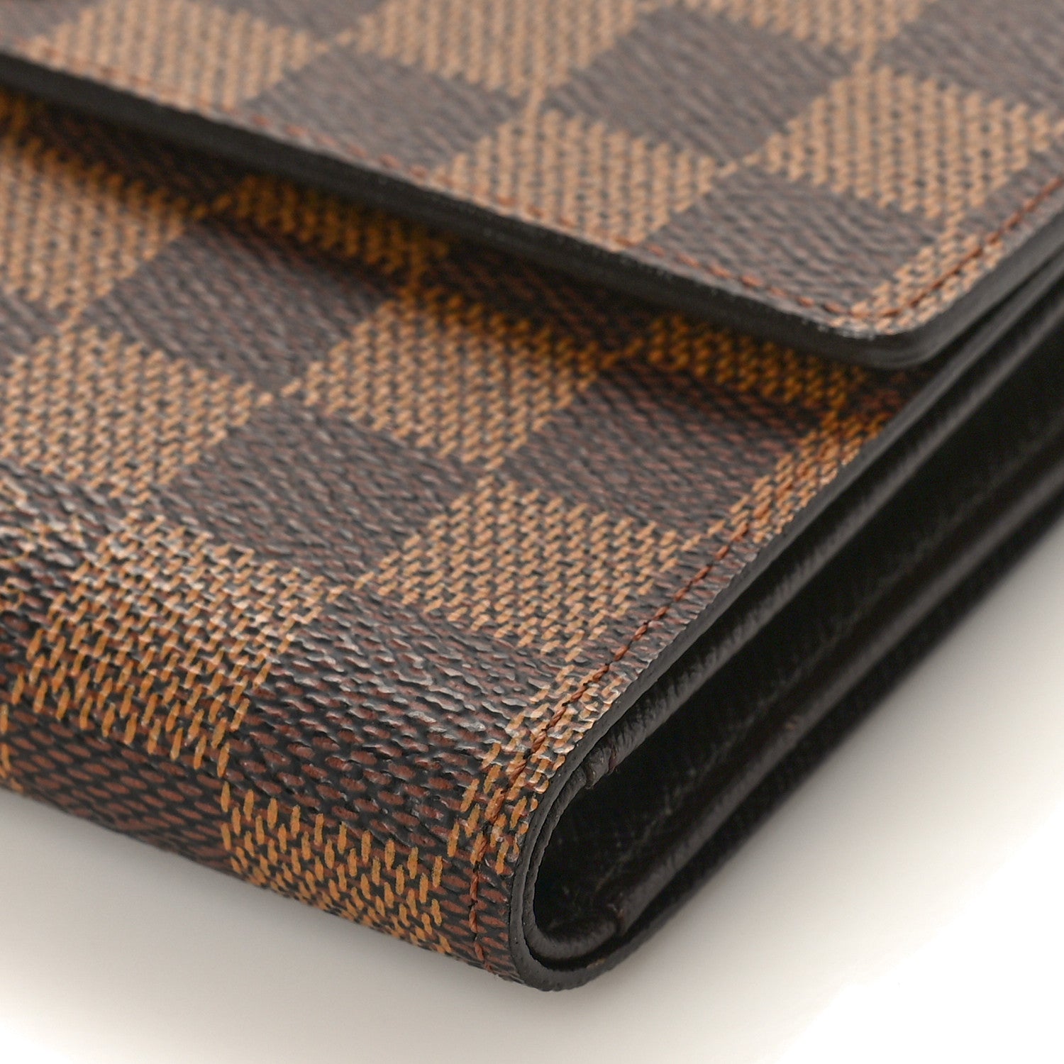 Louis Vuitton Damier Ebene Porte Tresor Etui Papier Wallet 8 of 9
