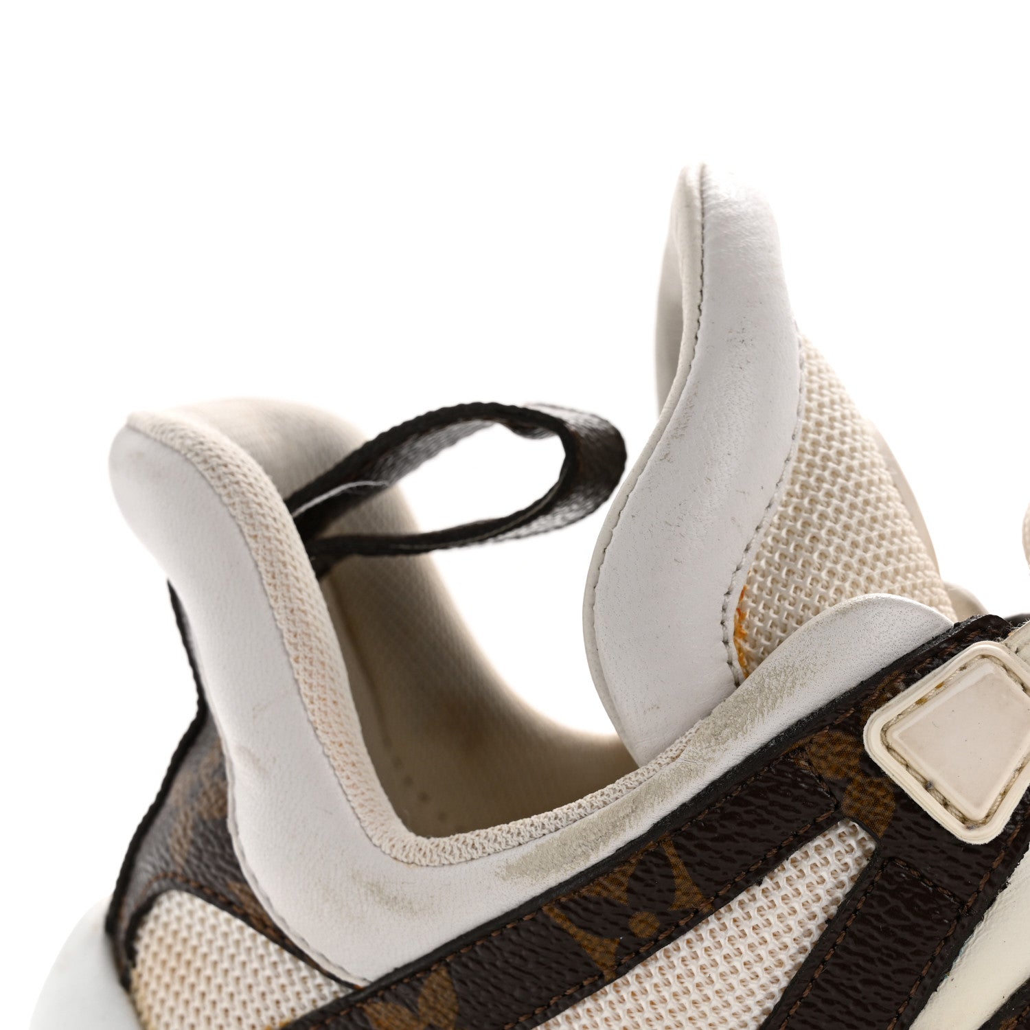 Louis Vuitton Patent Monogram LV Archlight Sneakers 37 White 12 of 15