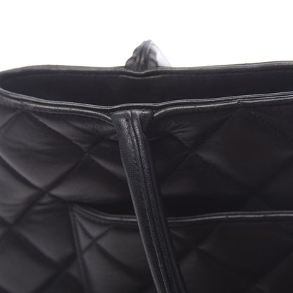 Chanel Lambskin Quilted Medallion Tote Black 9 of 18