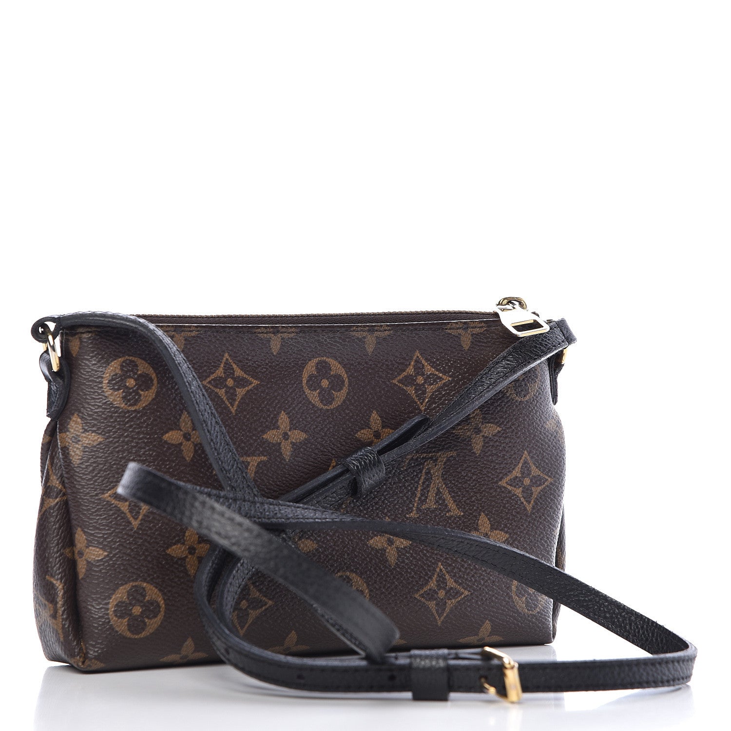 Louis Vuitton Monogram Pallas Clutch Black 3 of 13