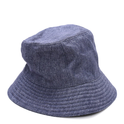 Hermes Denim Eden Bucket Hat 56 Indigo 4 of 8