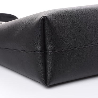 Saint Laurent Calfskin Large Shopping Tote Black 7 of 10