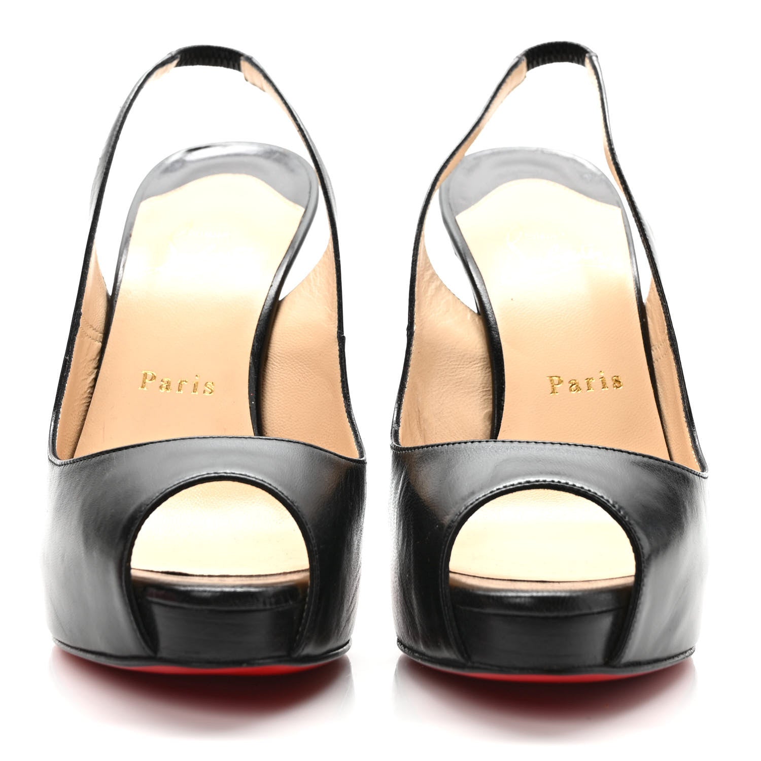 Christian Louboutin Kid No Prive 120 Pumps 38.5 Black 2 of 7