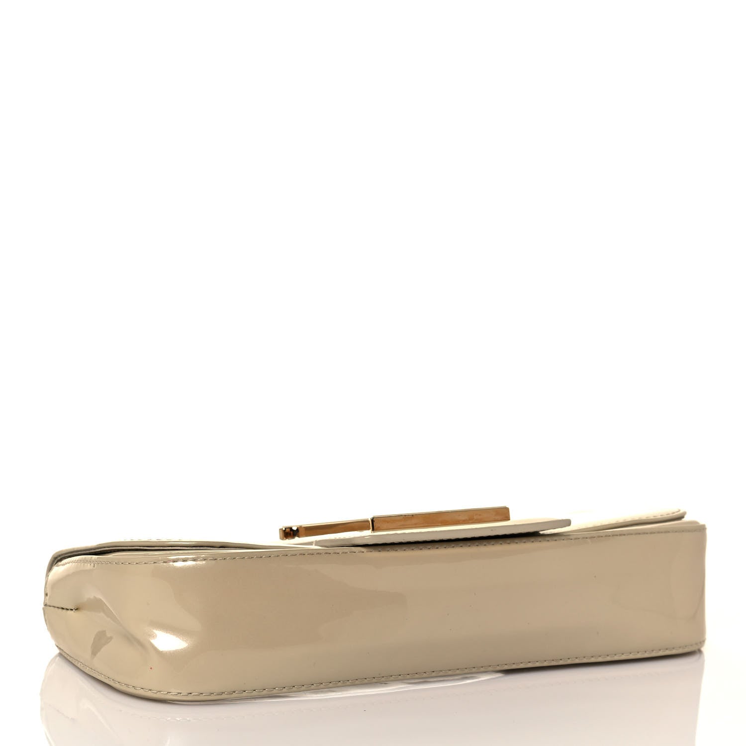 Louis Vuitton Patent Sobe Clutch Blanc Corail 4 of 12
