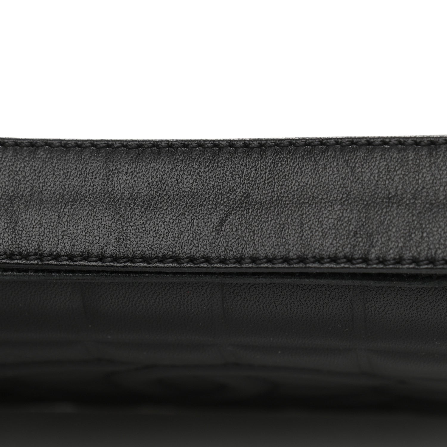 Chanel Lambskin Quilted CC Chocolate Bar Flap Black 11 of 15