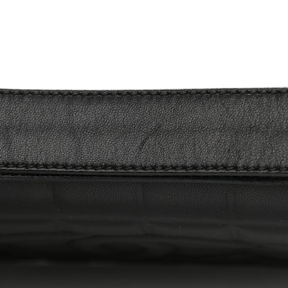 Chanel Lambskin Quilted CC Chocolate Bar Flap Black 11 of 15