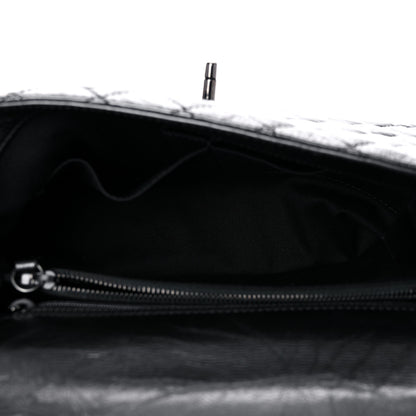 Chanel Aged Calfskin Quilted Small Coco Handle Flap So Black 5 of 12