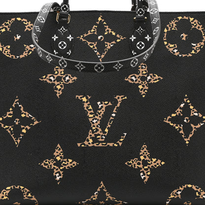 Louis Vuitton Monogram Giant Jungle Onthego GM Black 8 of 10