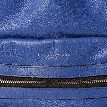 Marc Jacobs Pebbled Calfskin Biker Backpack Blue 17 of 18