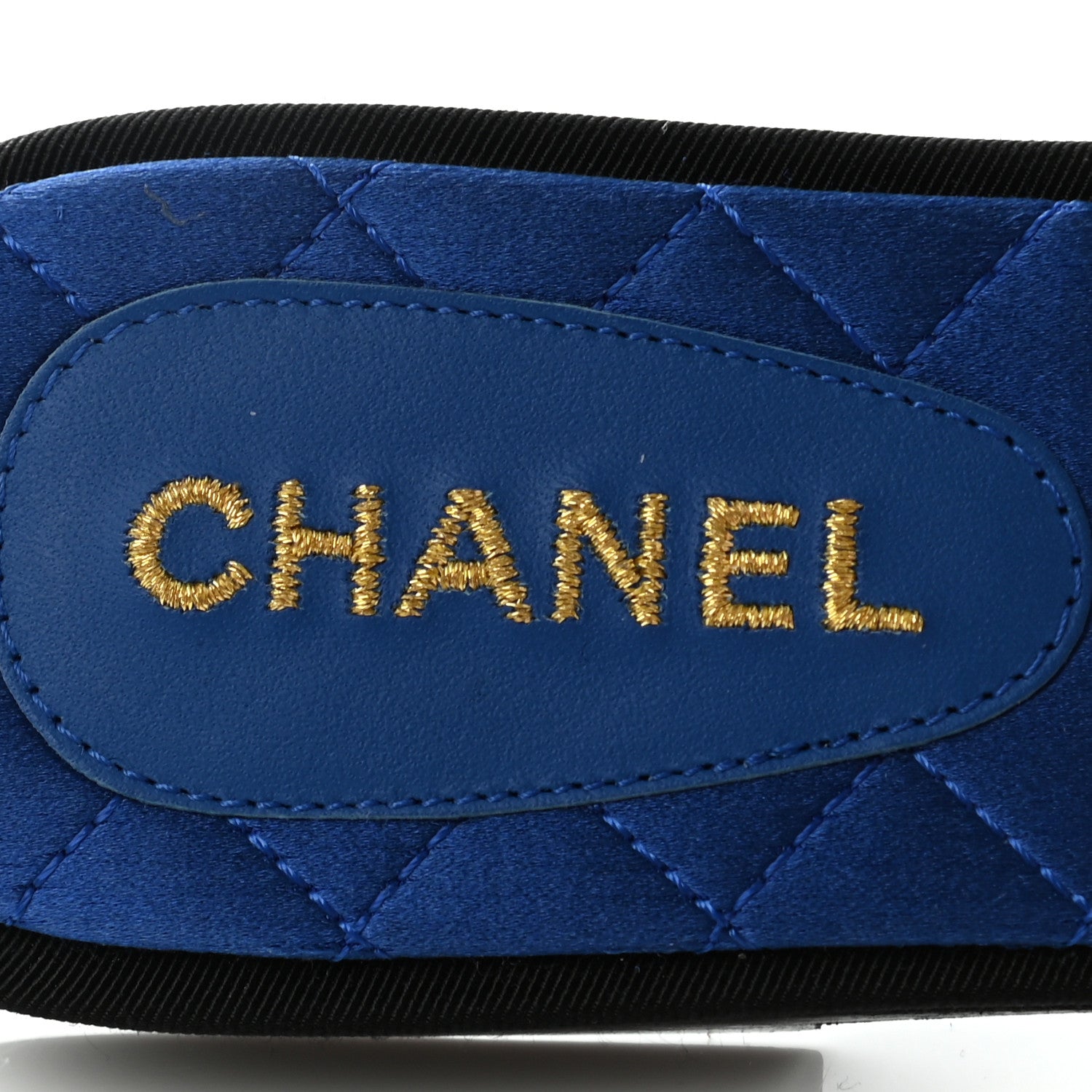Chanel Suede Camellia Sandal Mule 36 Blue 7 of 8