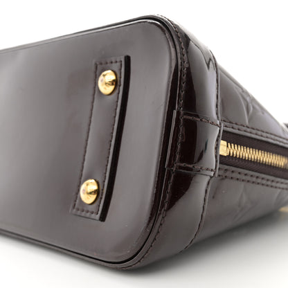 Louis Vuitton Vernis Alma BB Amarante 10 of 11
