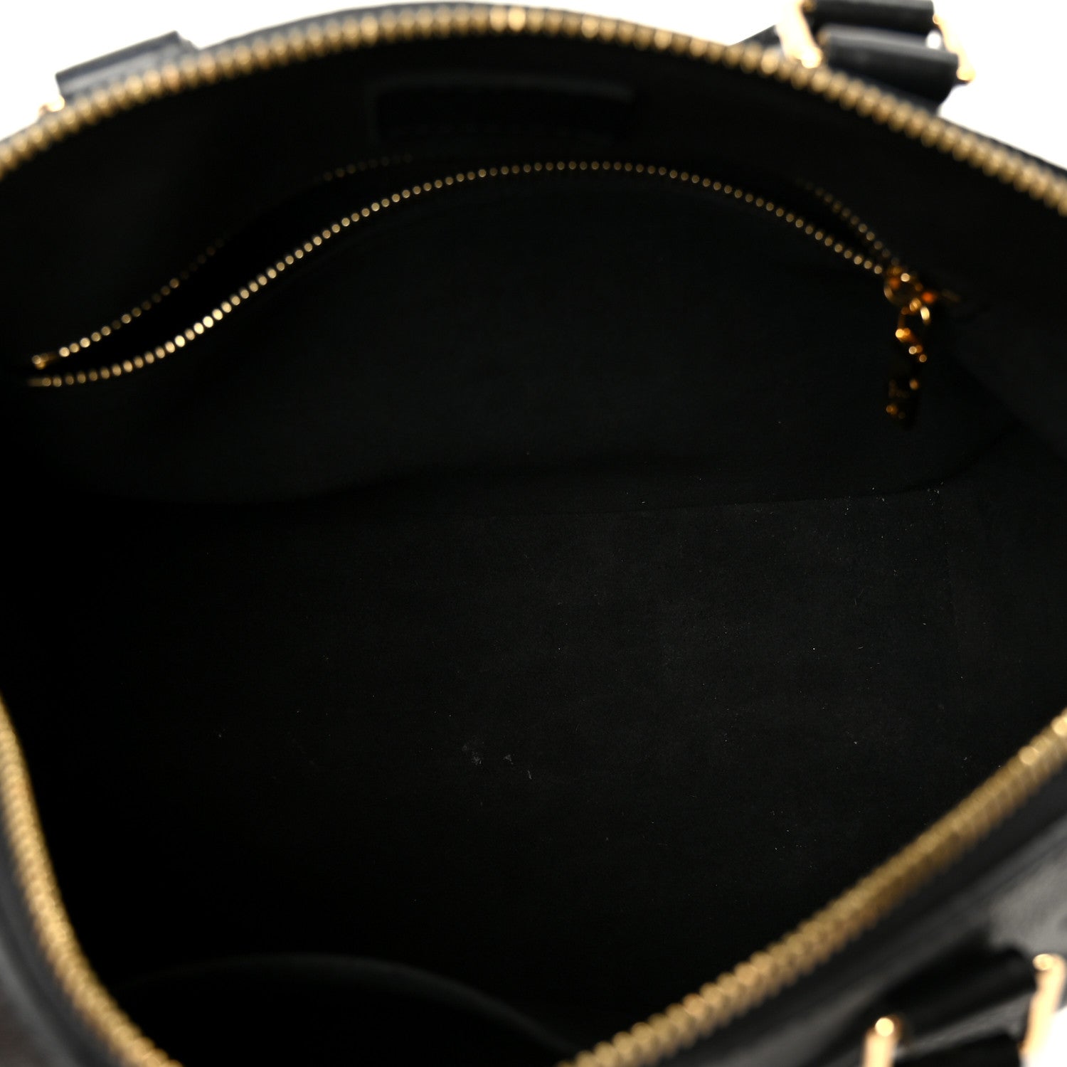 Louis Vuitton Empreinte Monogram Giant Speedy Bandouliere 25 Black 5 of 9