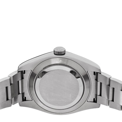 Rolex Stainless Steel 40mm Air-King Oyster Perpetual Watch Black 116900 4 of 4