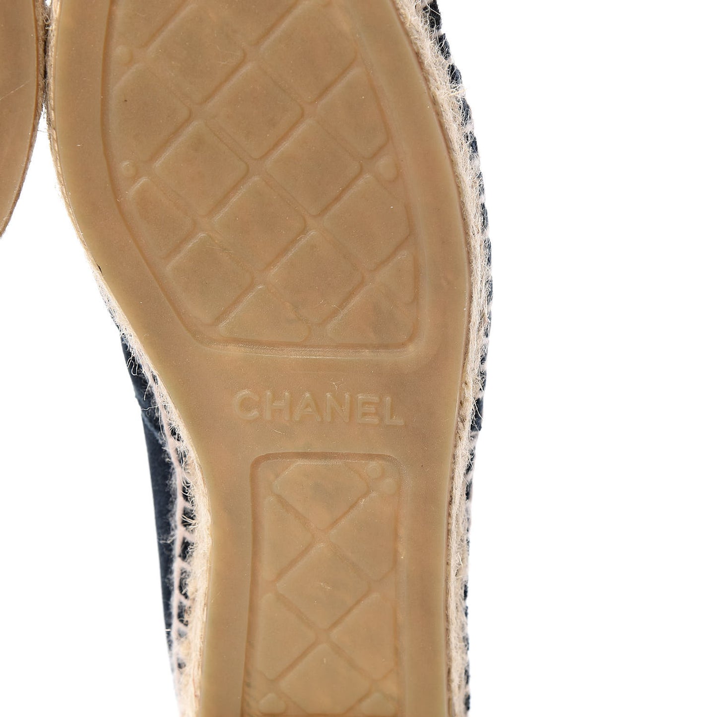 Velvet CC Espadrilles 36 Dark Navy Black