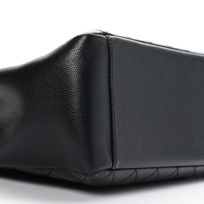 Chanel Caviar Quilted Grand Shopping Tote GST Black 8 of 9