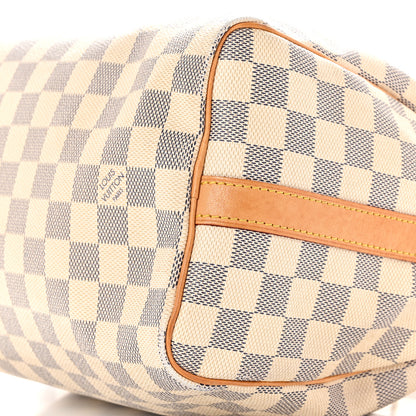 Louis Vuitton Damier Azur Speedy Bandouliere 25 10 of 11