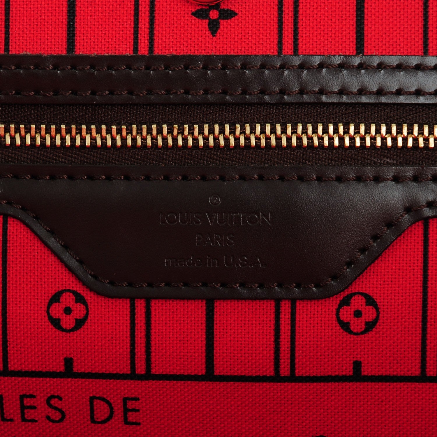 Louis Vuitton Damier Ebene Neverfull GM 6 of 8