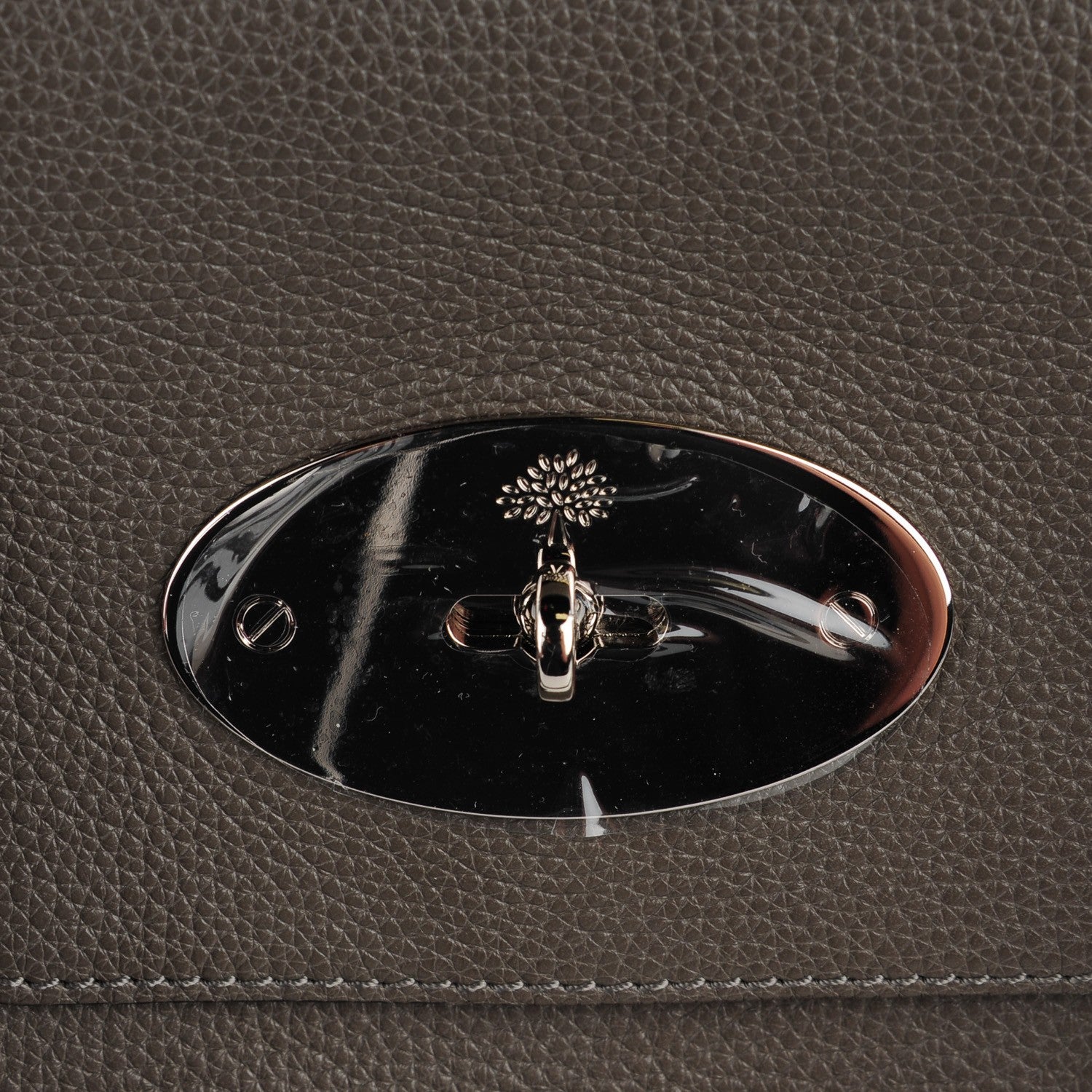 Mulberry Classic Grain Bayswater Mole Grey 4 of 9
