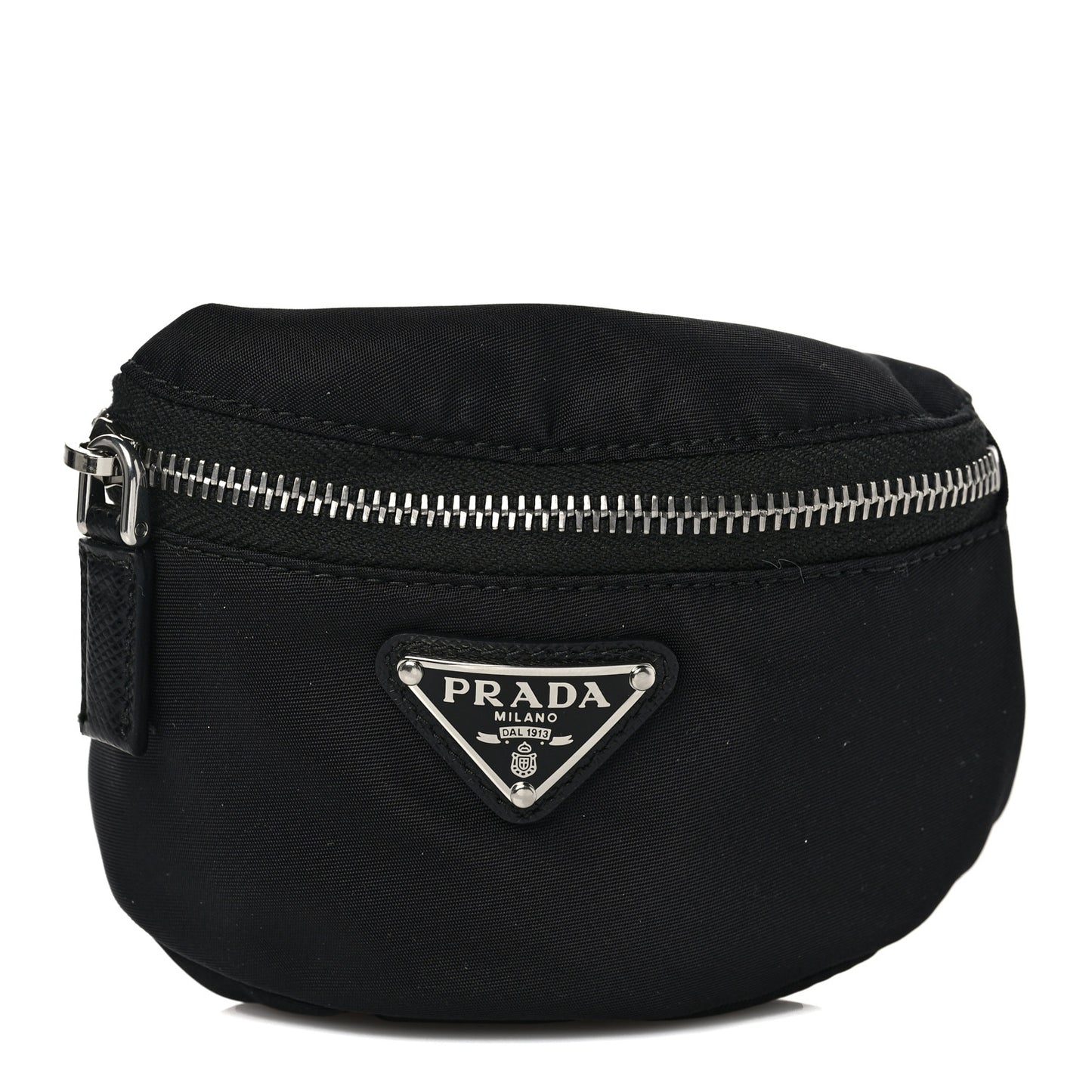 Tessuto Nylon Wrist Pouch Black