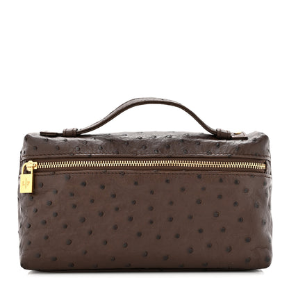 Loro Piana Ostrich L19 Extra Pocket Pouch 1 of 11