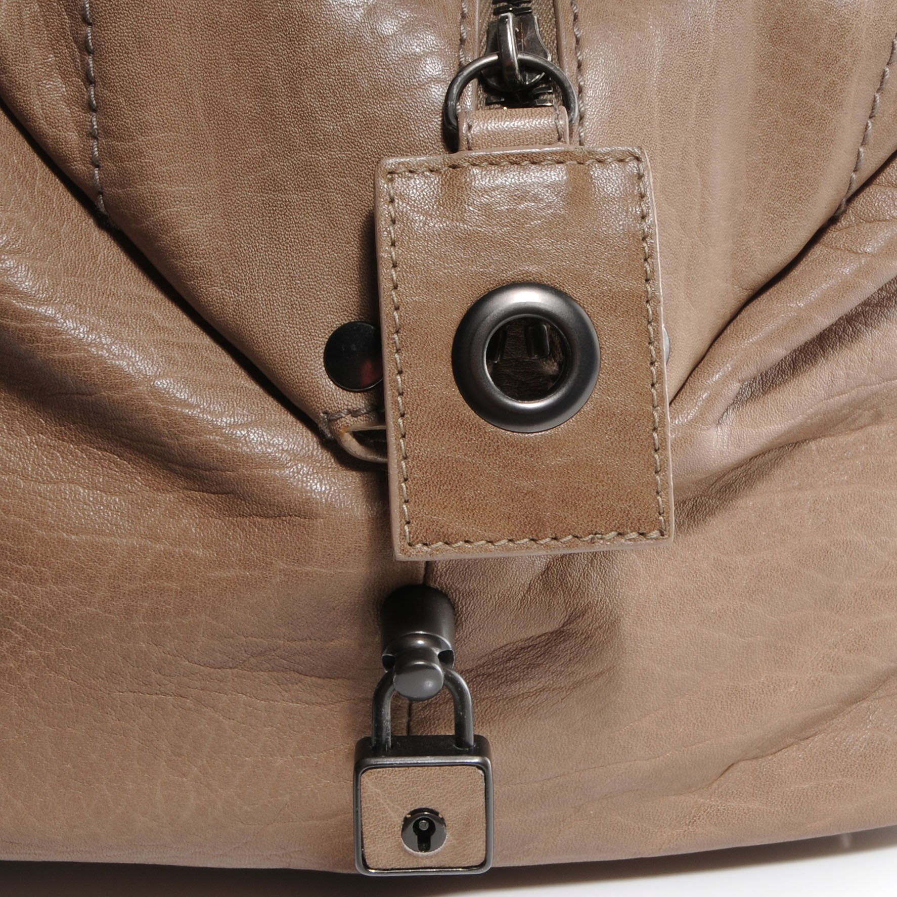 Bottega Veneta Leather Lightweight Duffel 8 of 9