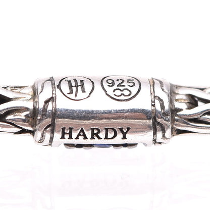 John Hardy Sterling Silver Blue Sapphire Classic Chain Station Bracelet 6 of 6