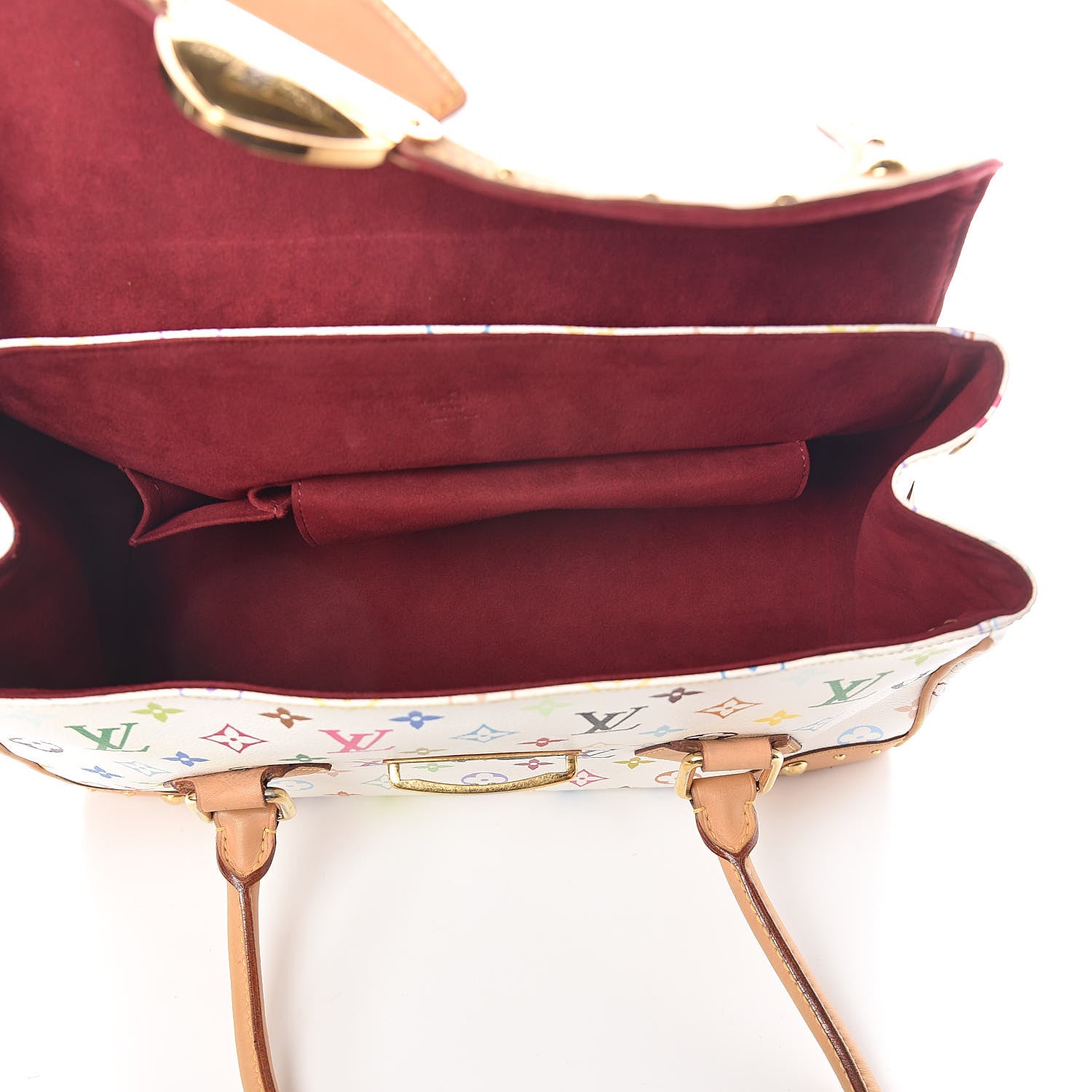Louis Vuitton Monogram Multicolor Beverly GM White 5 of 9