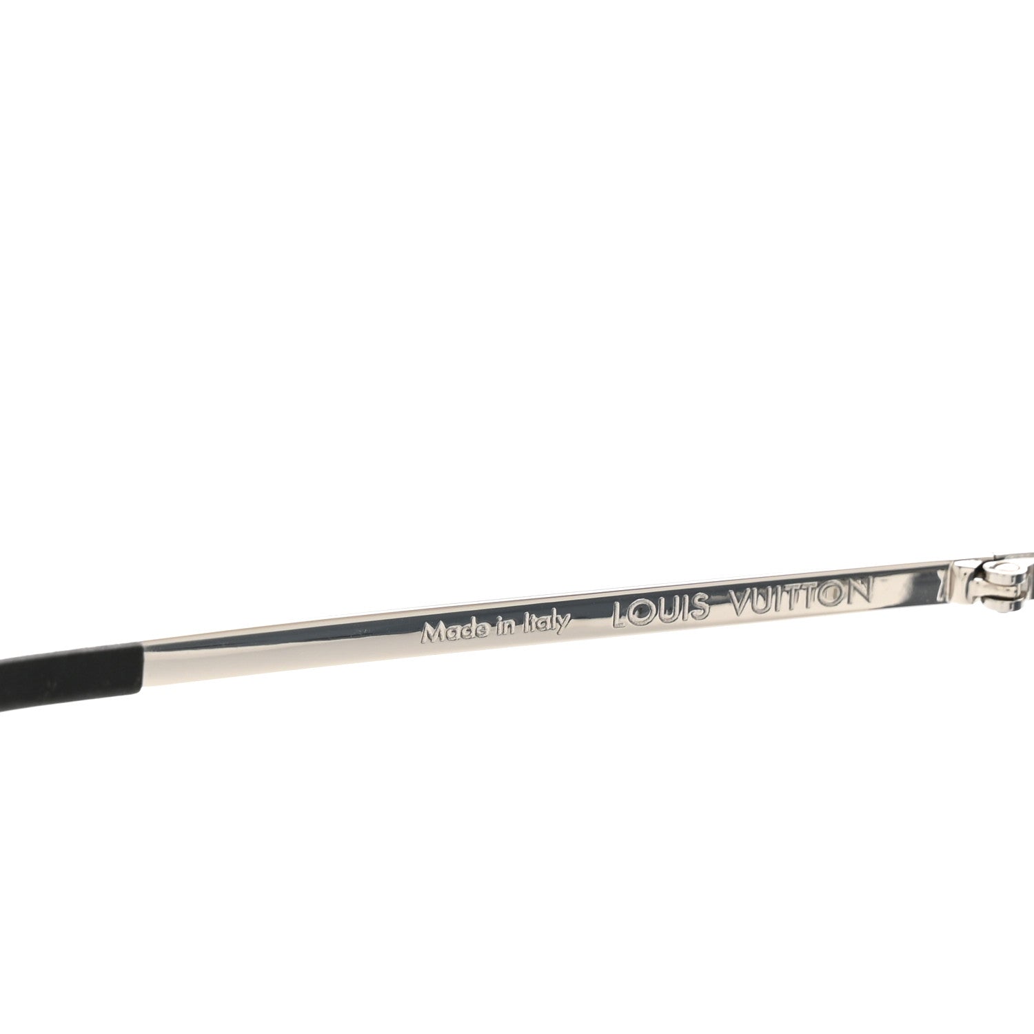 Louis Vuitton Metal The Party Shield Sunglasses Z1056E Black 5 of 10