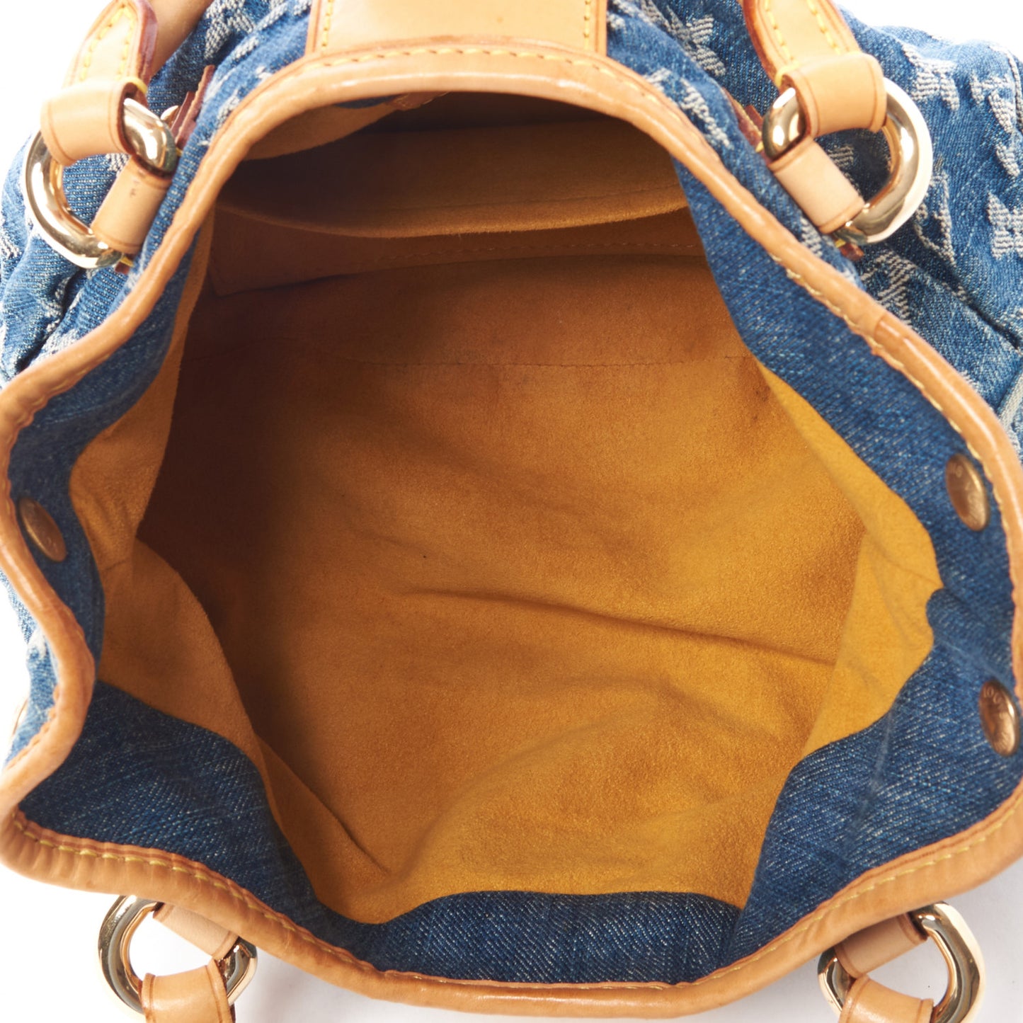 Monogram Denim Pleaty Blue