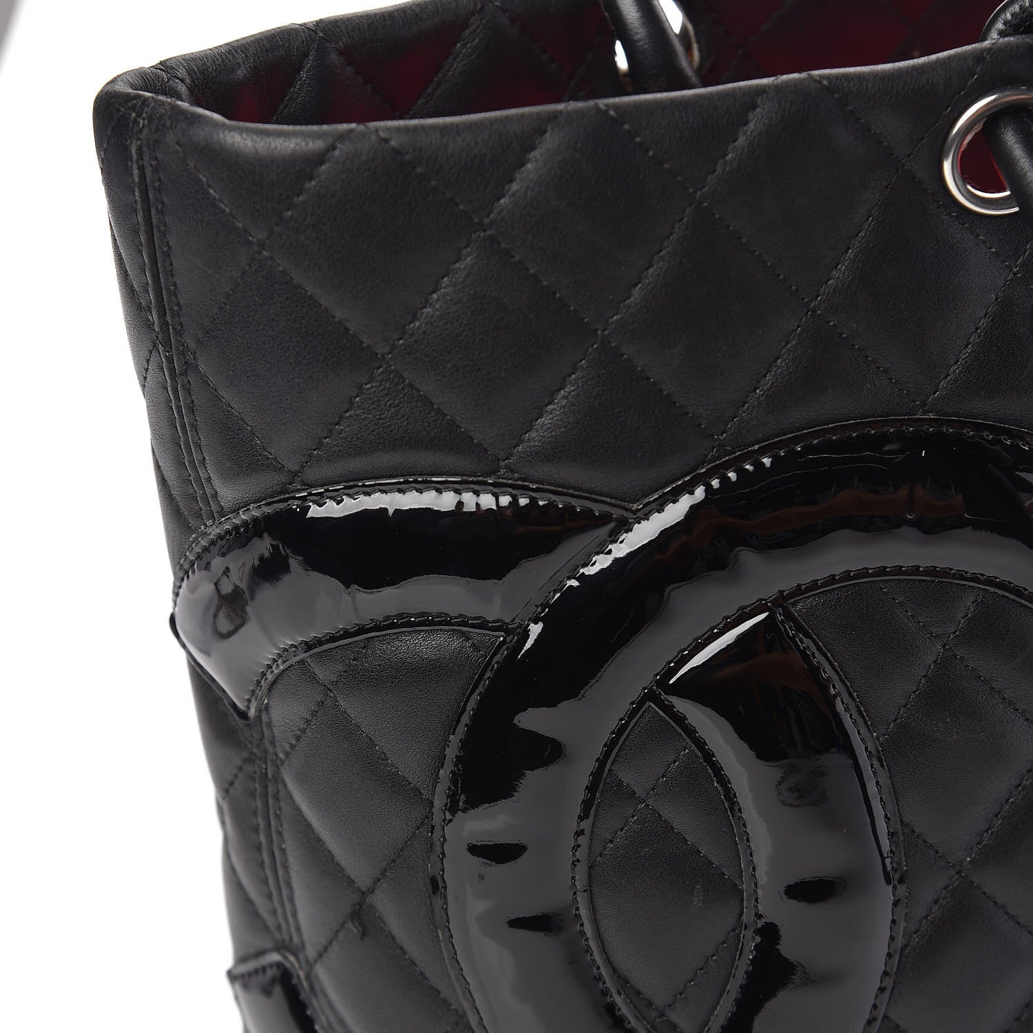 Chanel Calfskin Quilted Large Cambon Tote Black 15 of 18