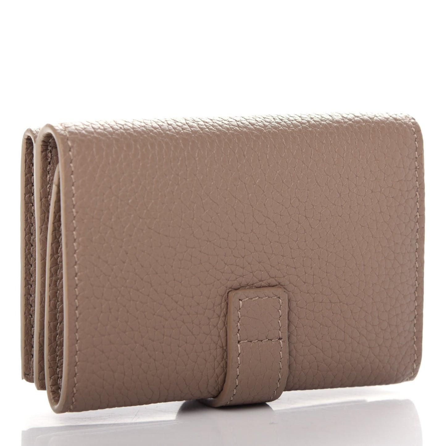 Calfskin Milo Wallet Light Taupe