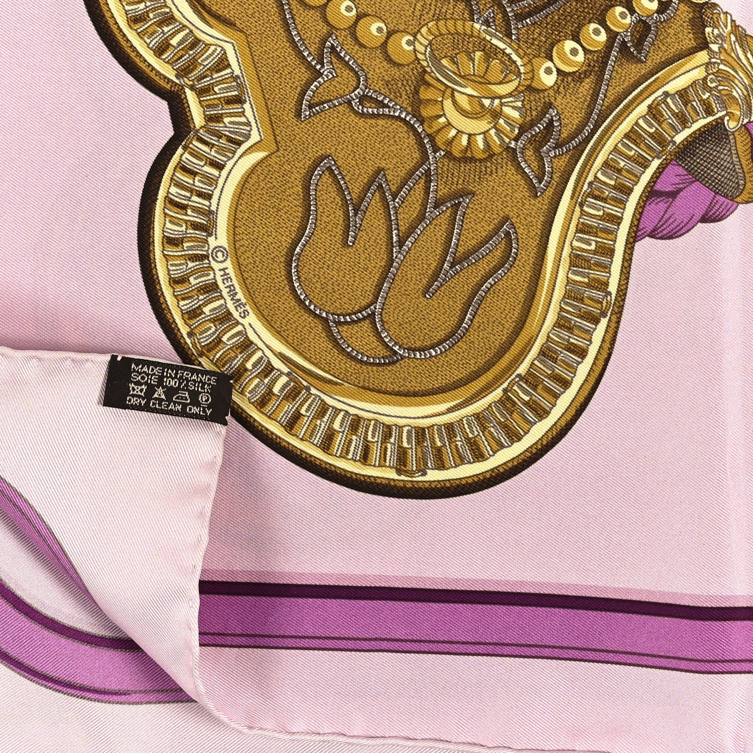 Hermes Silk Grand Apparat Scarf 90 3 of 3