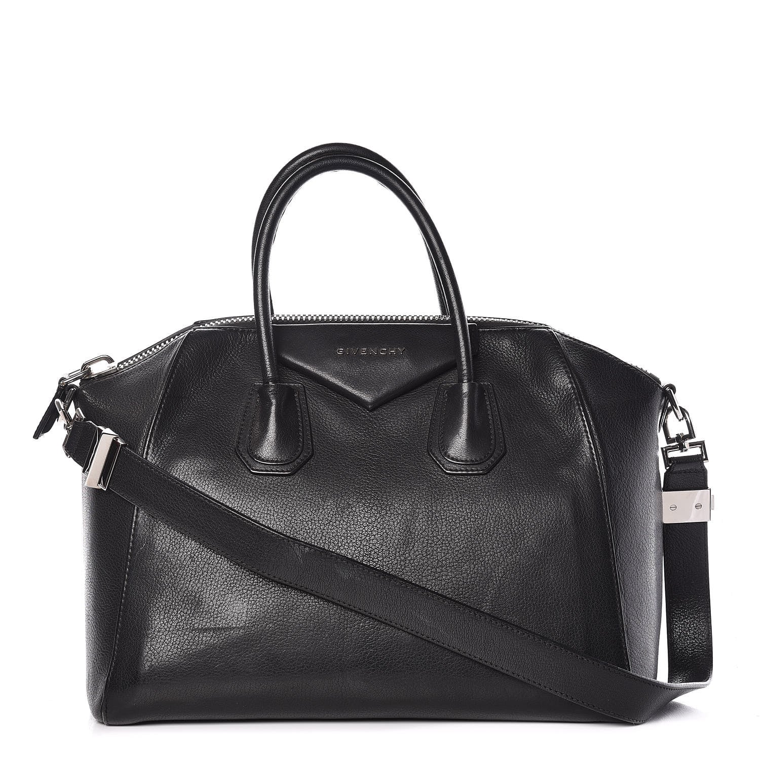 Givenchy Sugar Goatskin Medium Antigona Black 1 of 18