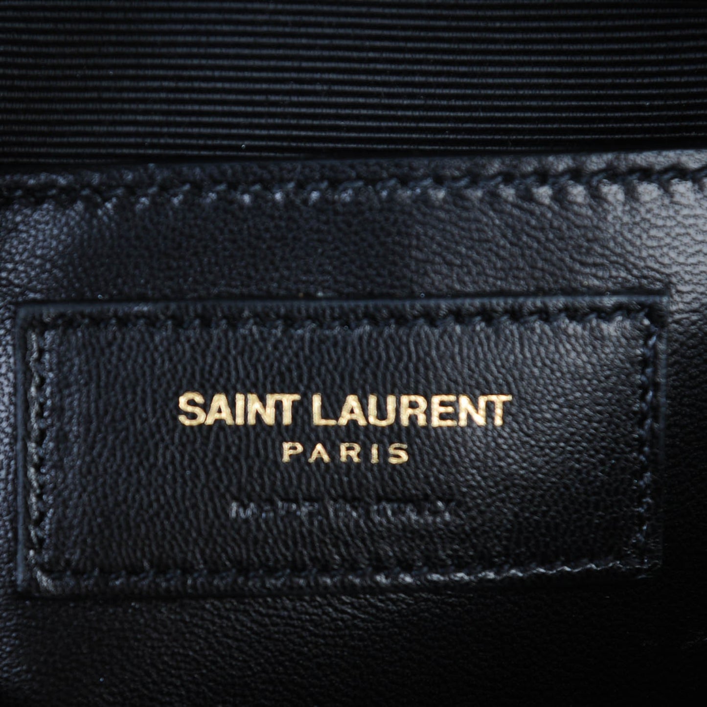 Lambskin Chevron Small Classic Monogram Camera Bag Nero Black