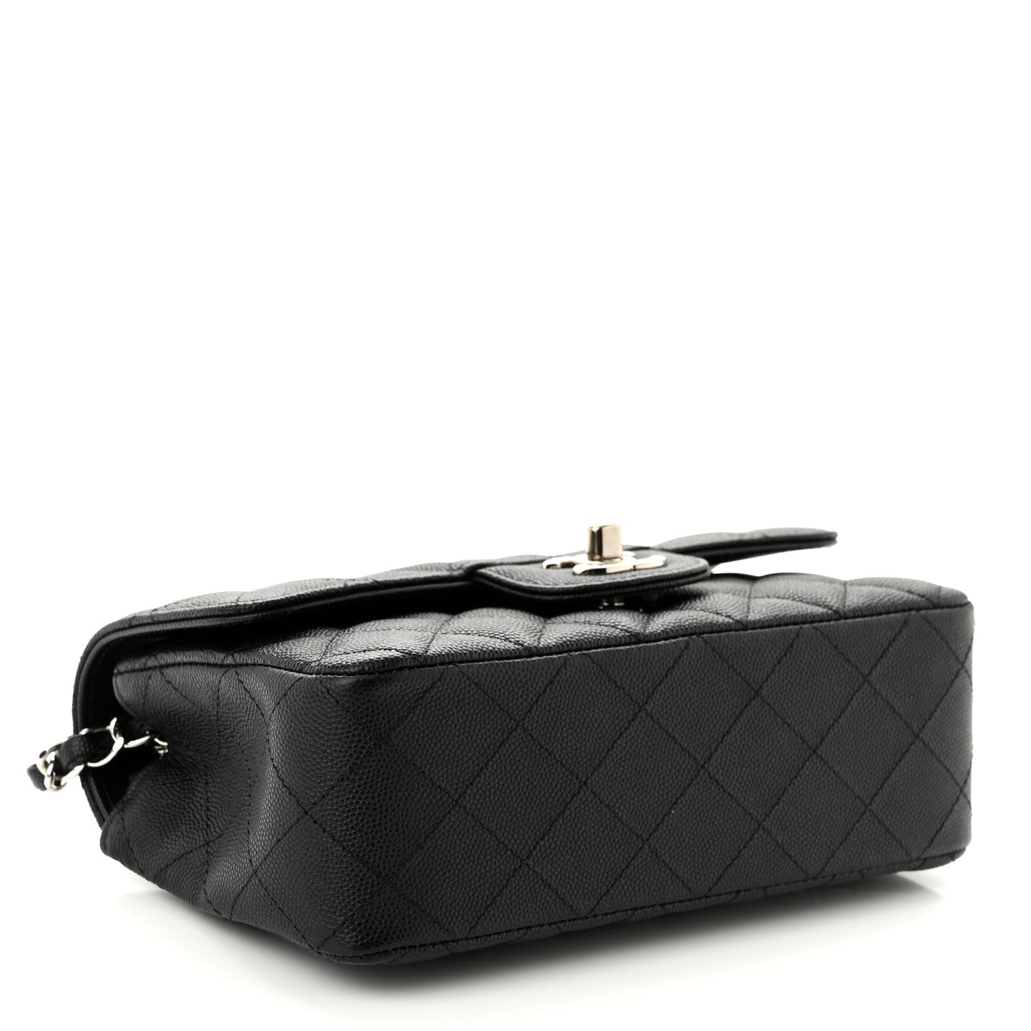 Chanel Caviar Quilted Mini Rectangular Flap Black 4 of 11