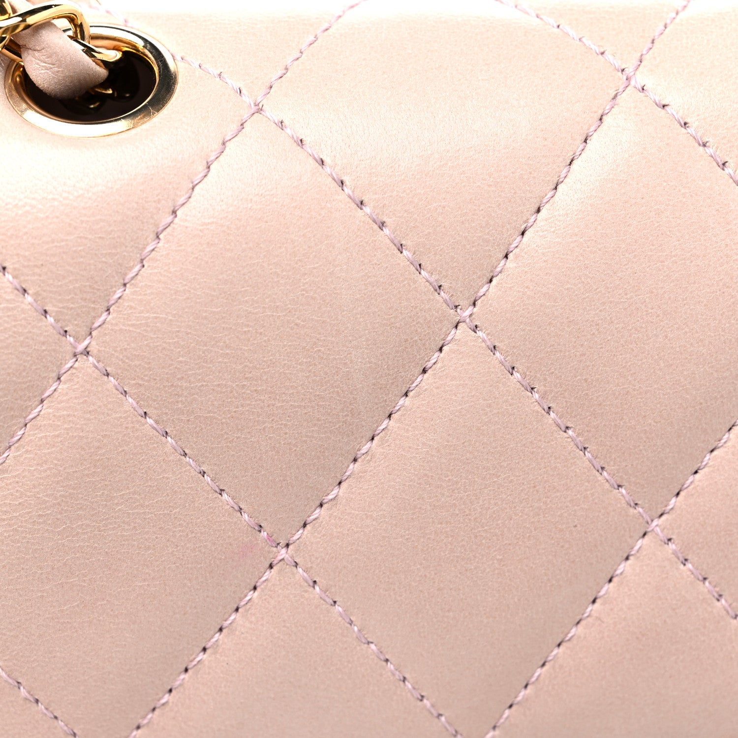 Chanel Lambskin Quilted Medium Single Flap Light Pink 14 of 14