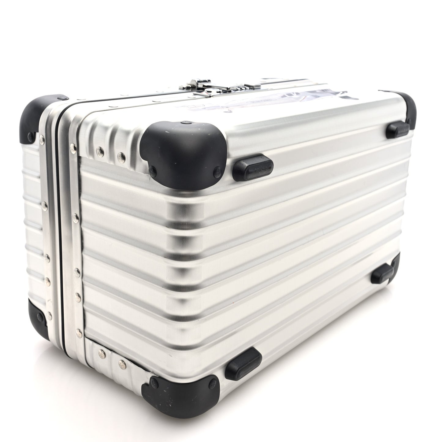 Aluminum F13 Collection Beauty Case Silver
