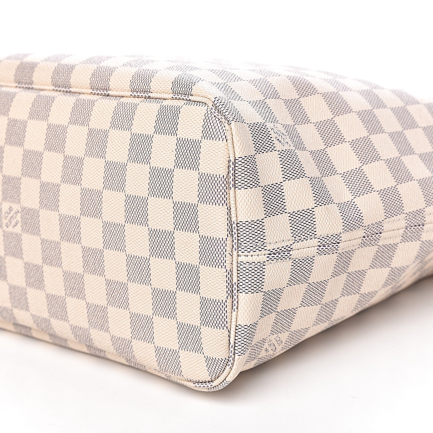 Louis Vuitton Damier Azur Neo Neverfull MM Rose Ballerine 14 of 28