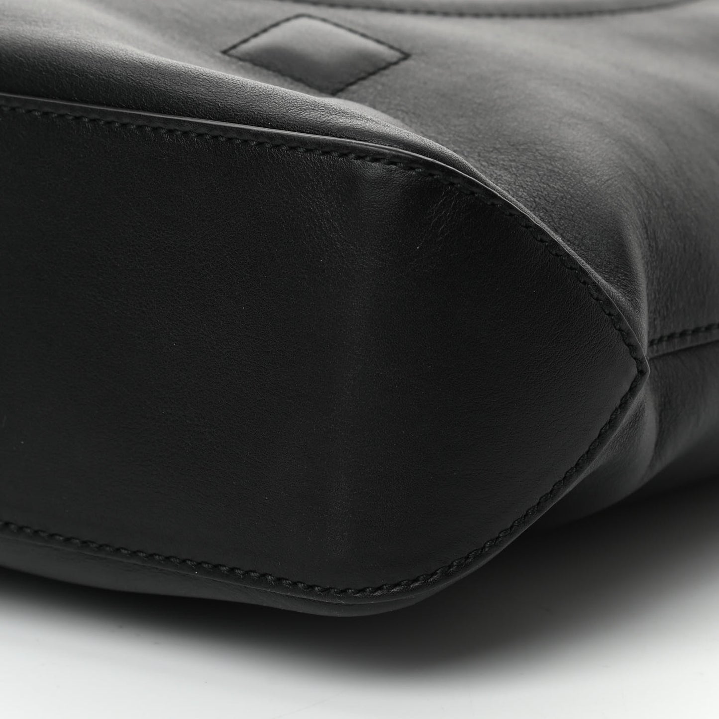 Apollo Calfskin GG Dadini Embroidered Chain Hobo Black
