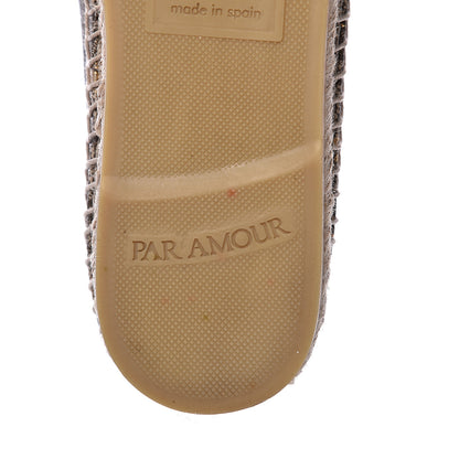 Gucci GG Supreme Monogram Bees Espadrille Flats 35.5 Beige Ebony Oro Black 8 of 10