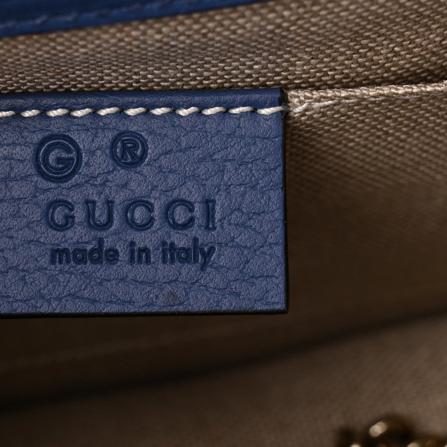 Gucci Dollar Calfskin Small Interlocking G Shoulder Bag Caspian 6 of 11