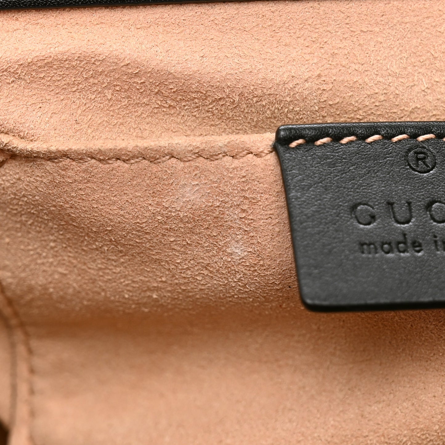 GG Supreme Monogram Bees Small Padlock Shoulder Bag Black