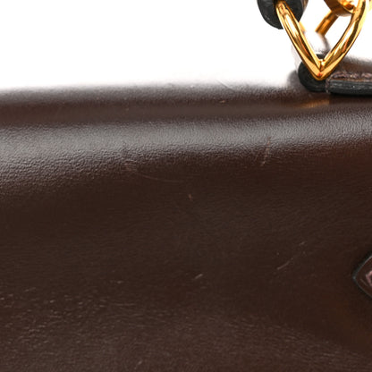 Hermes Box Toile Vibrato Kelly Retourne 32 Ebene 19 of 19