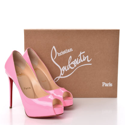 Christian Louboutin Patent New Very Prive 120 Pumps 34.5 Dolly 8 of 8
