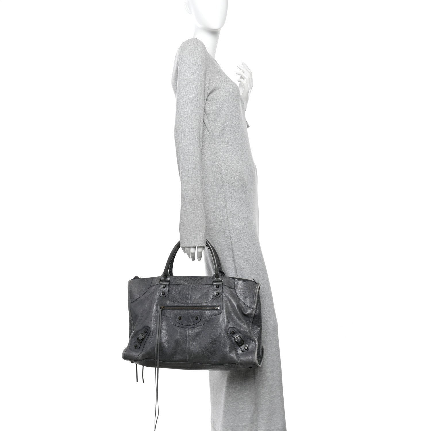 Balenciaga Agneau Classic Hardware Work Tempete 2 of 10